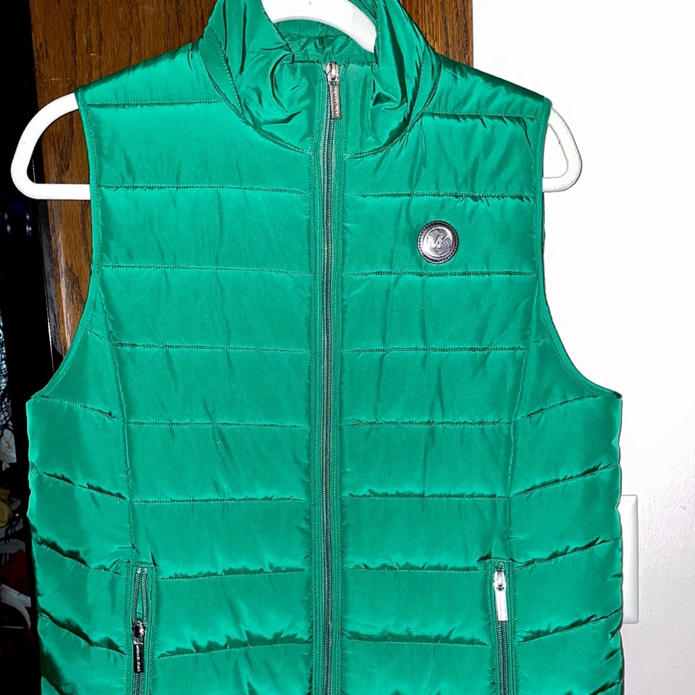 Michael Kors green vest